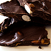 caramel almond chocolate bark